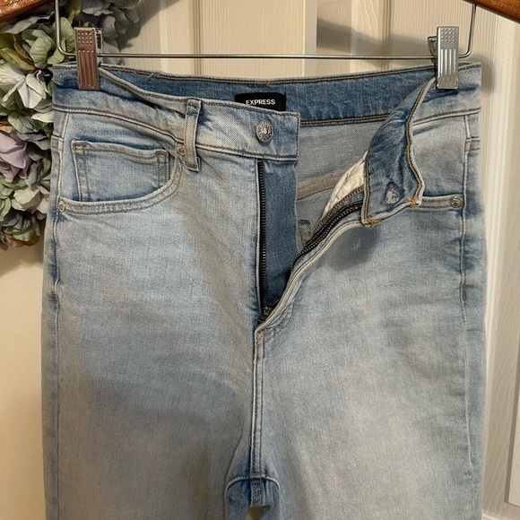 Express Slim Super High Rise Jean Stretch - Picture 10 of 12